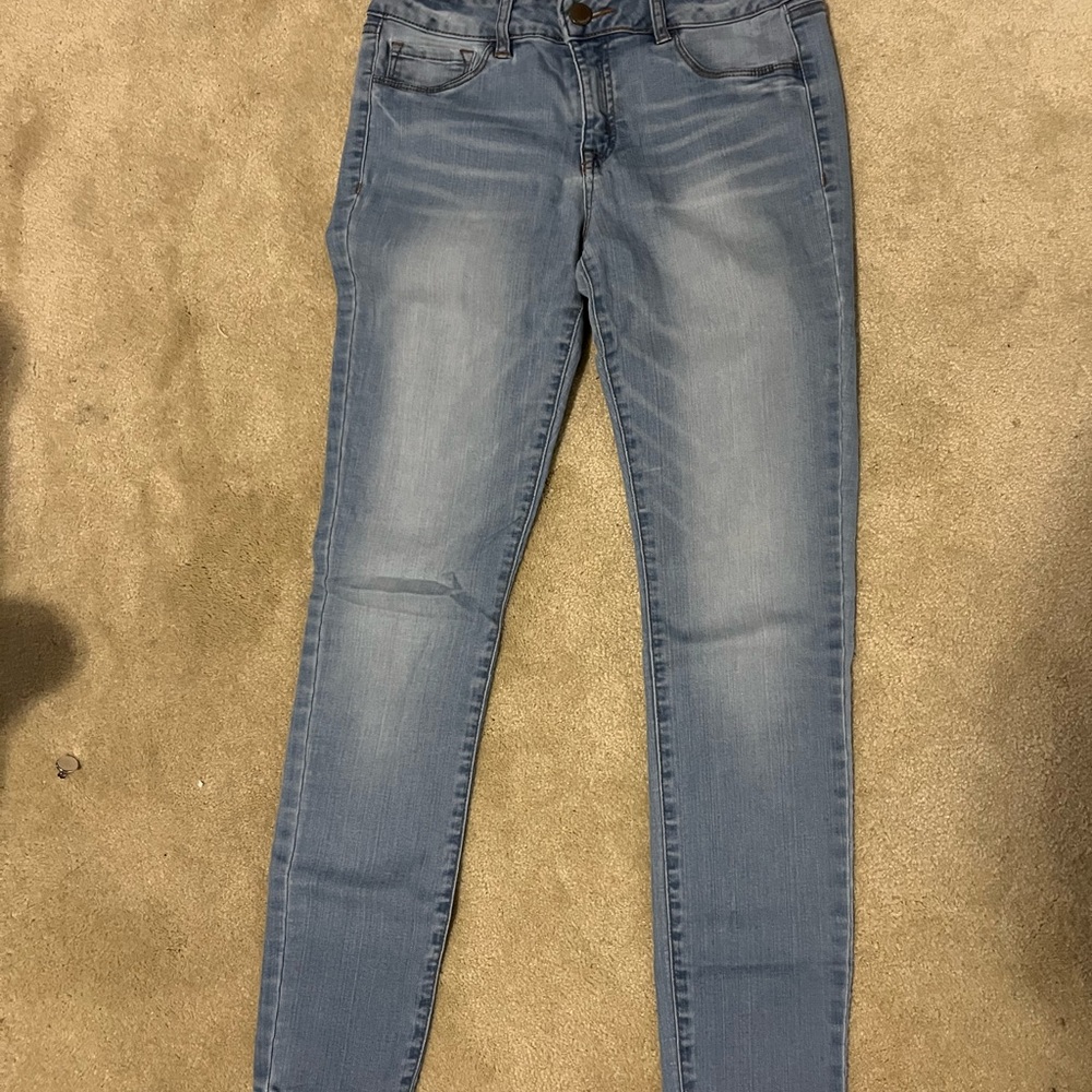 Refuge Light Blue Skinny Jeans